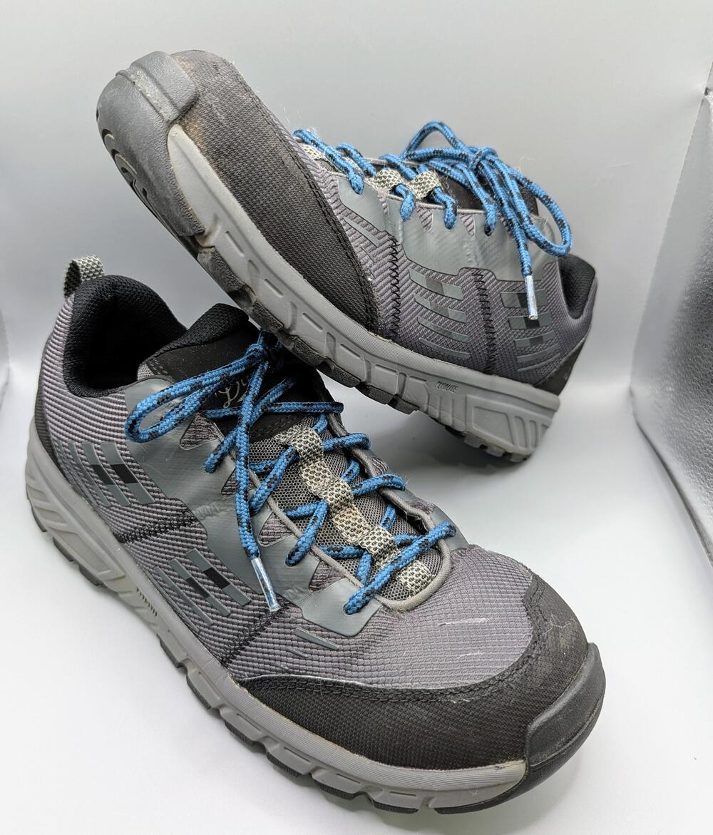 Danner Run Time 3 Shoes Mens Size 9 Gray Dark Shadow NMT Sneaker Safety Toe EE